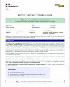Nouveau CEPC-Résultat permis Old School Auto-école